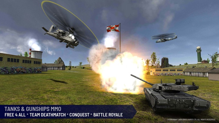 WAR ONLINE: Tanks vs Gunships