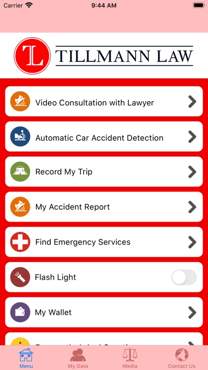 Tillmann Law Injury Help App