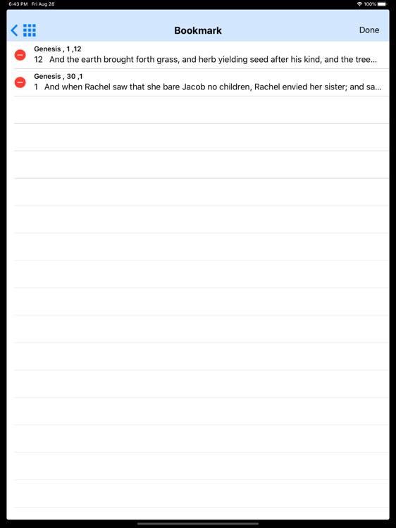 The bible offline for iPad screenshot-6