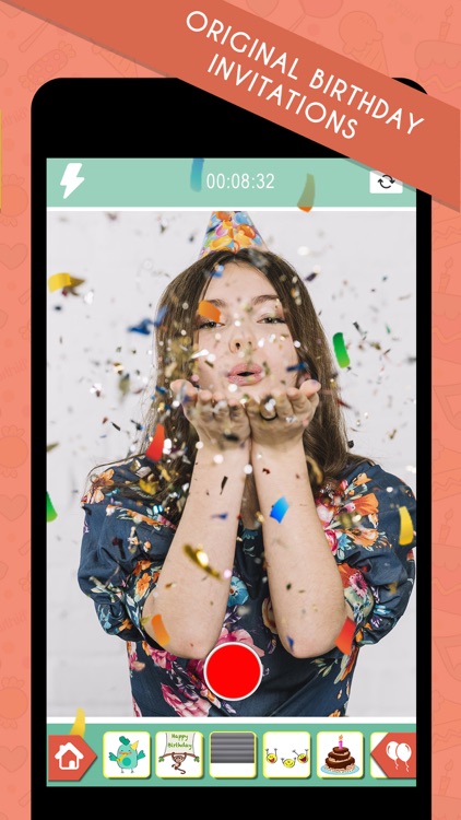 Birthday Gifs - Video Editor screenshot-3