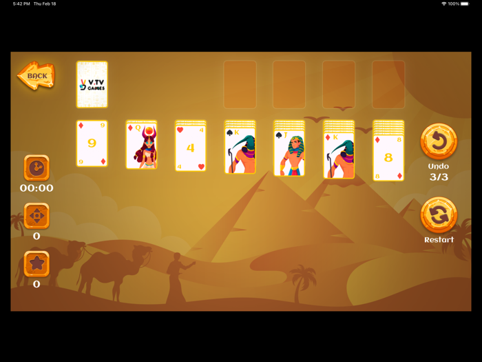 VTV Egyptian Solitaire