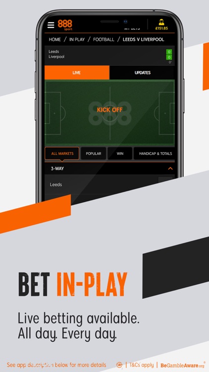 888sport: Live Sports Betting. screenshot-7