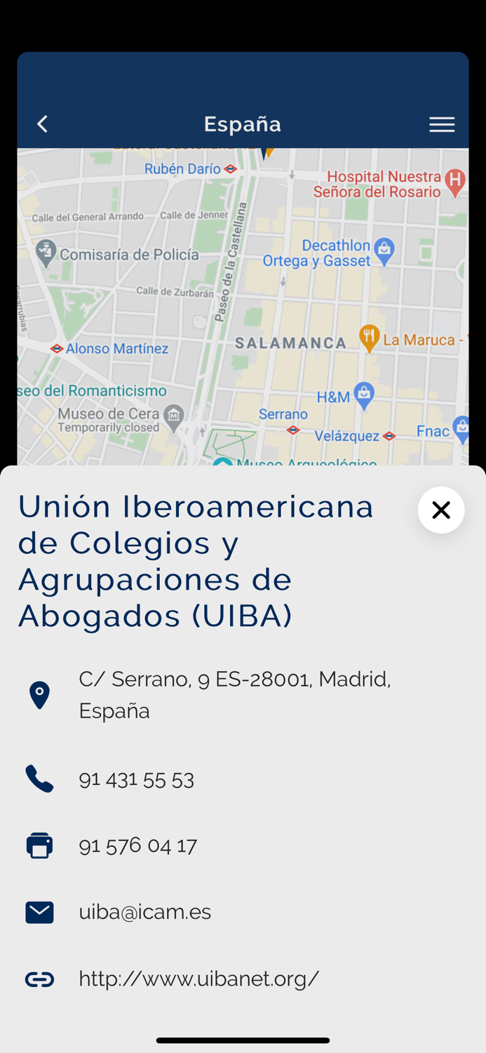 Abogacía Europea, Contigo