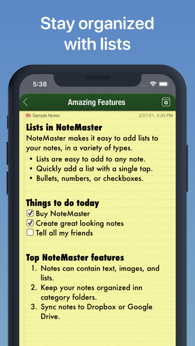 NoteMaster Liteのおすすめ画像2