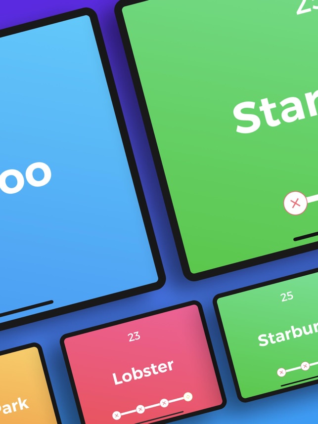 guessing game app on forehead