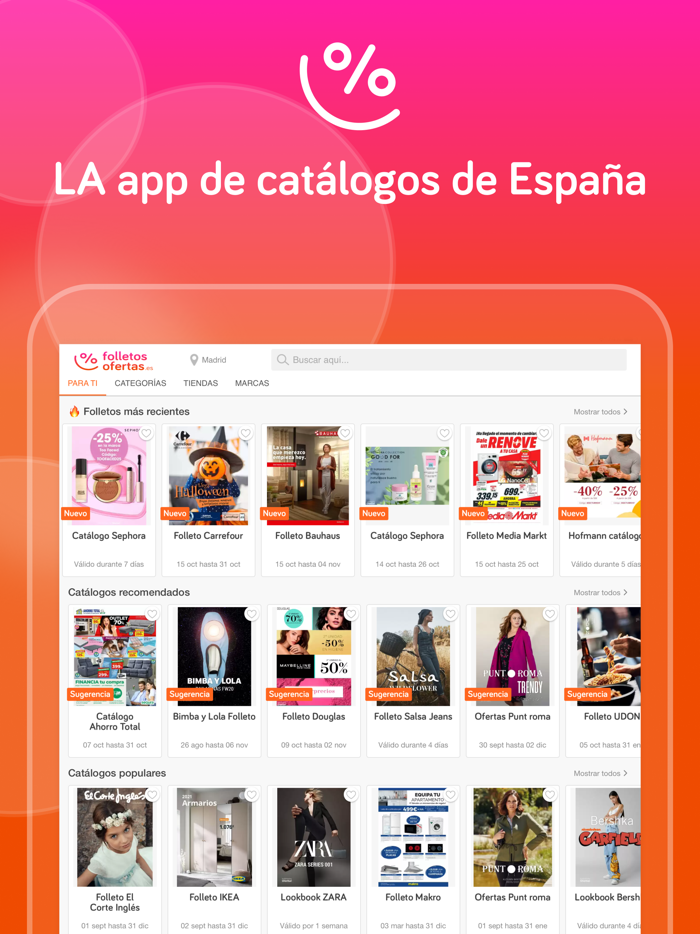 Folletos y ofertas de España