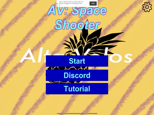 AV: Space Shooter, game for IOS