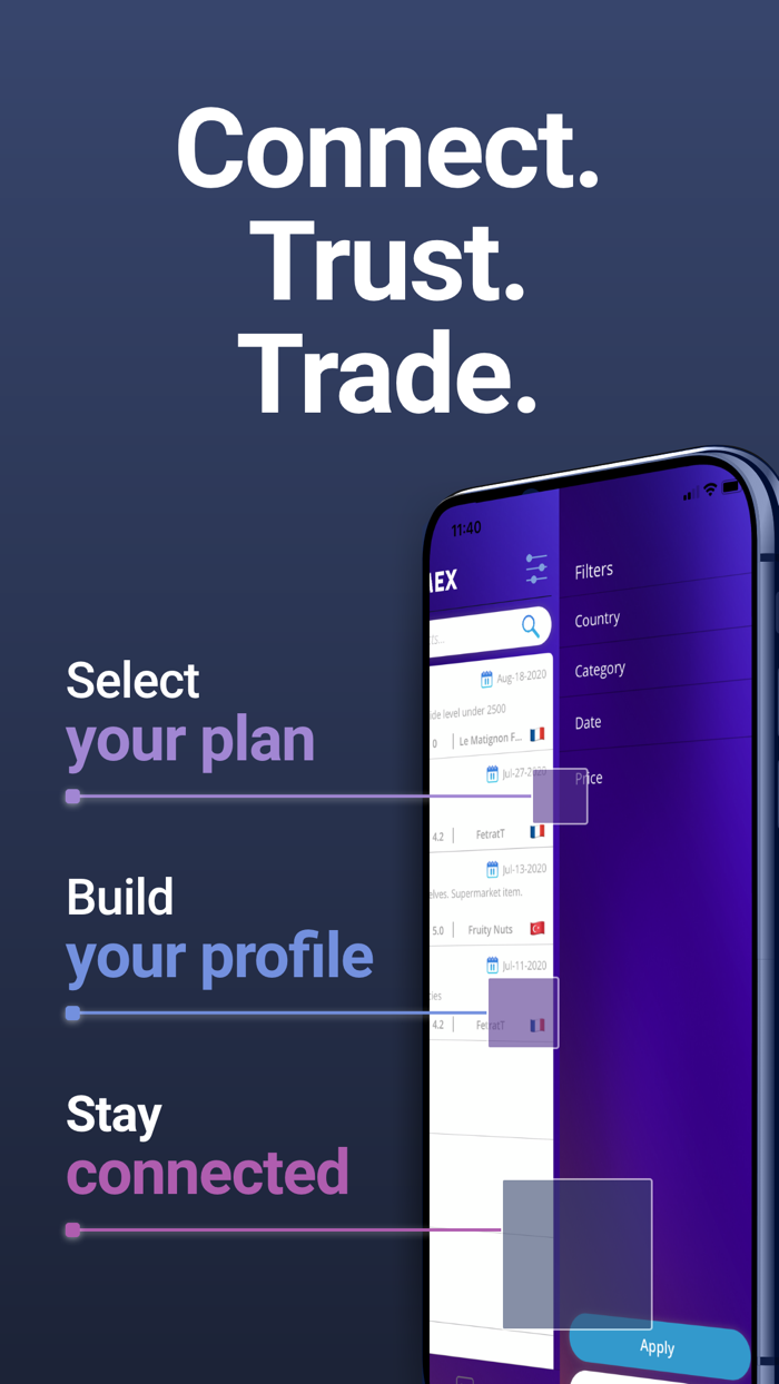 Coimex B2B Foreign Trade App