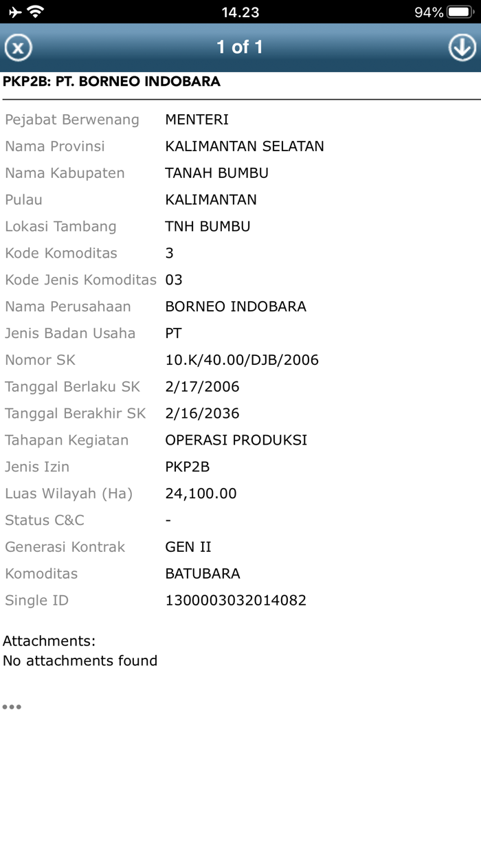 Minerba One Map Indonesia