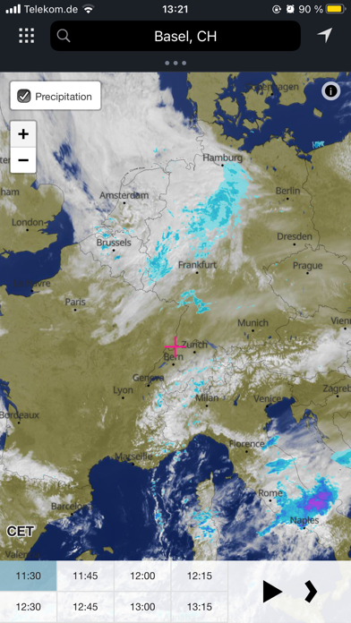 meteoblue weather & maps Screenshot