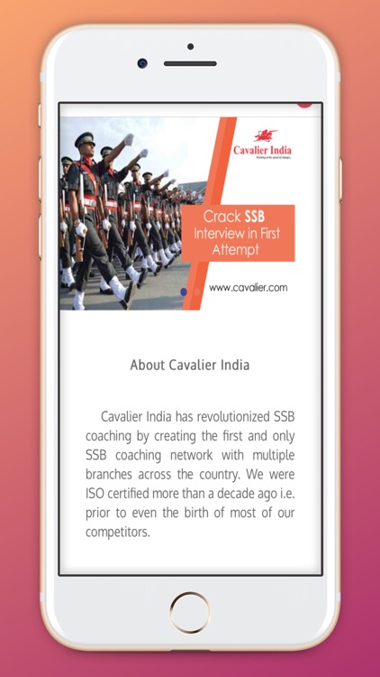 Cavalier India Defence Academy