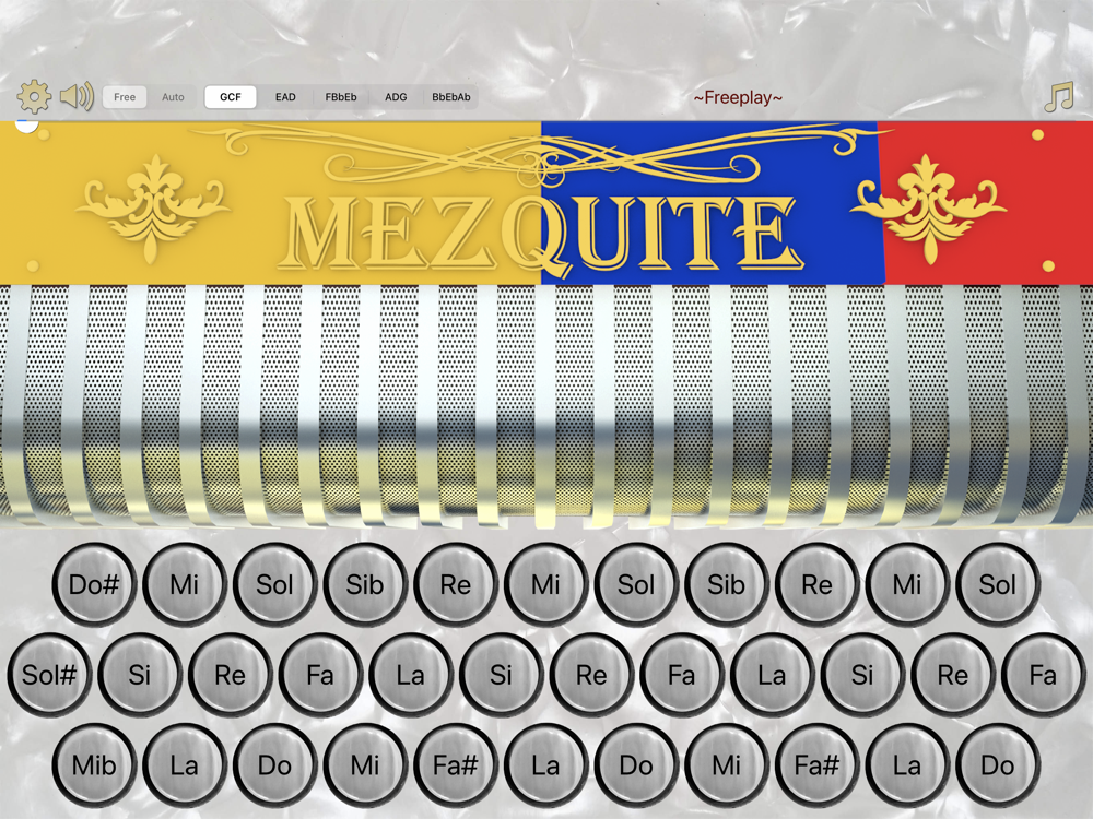 Mezquite Diatonic Accordion Free Download App for iPhone