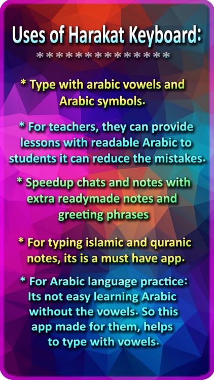 Harakat Keyboard  Arabic Vowel