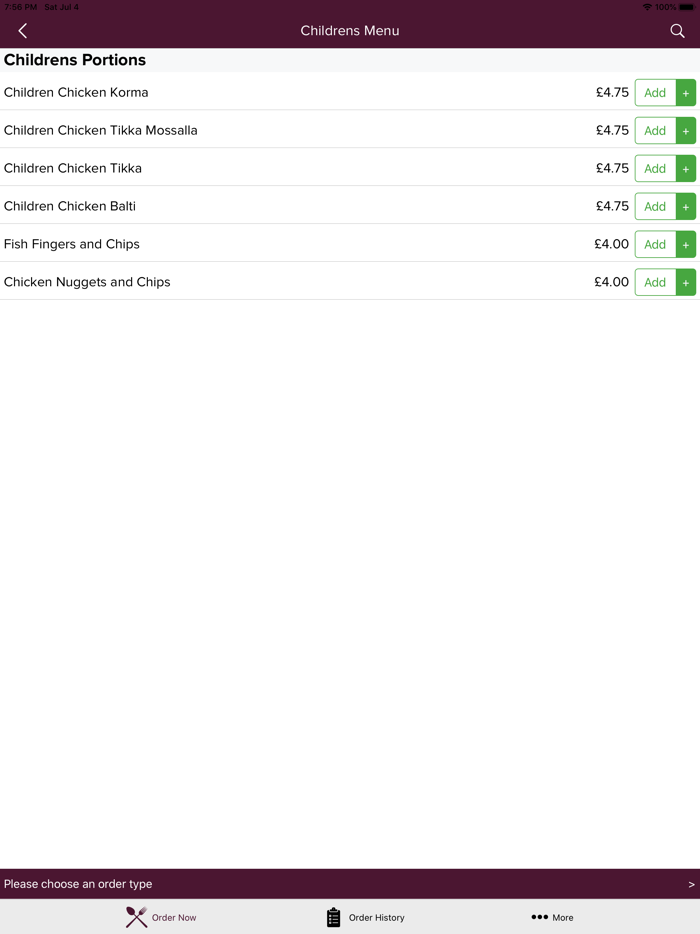 Alessi Indian Restaurant.