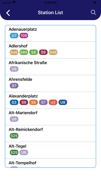 Berlin Subway: U-Bahn Map