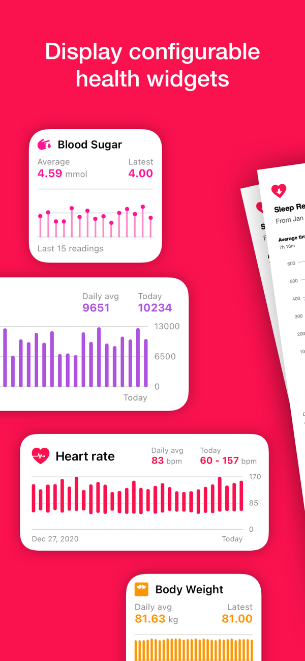 Heart Reports V2.0 for iPhone helps you generate detailed health reports Image