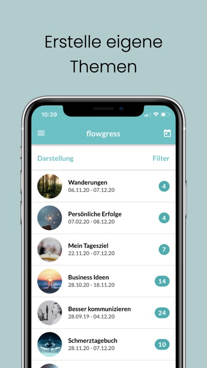 flowgress - Tagebuch & Notizen