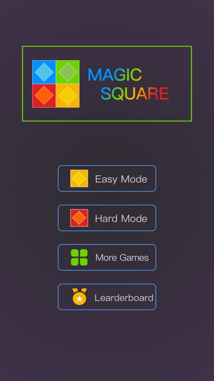 Magic Square In Color