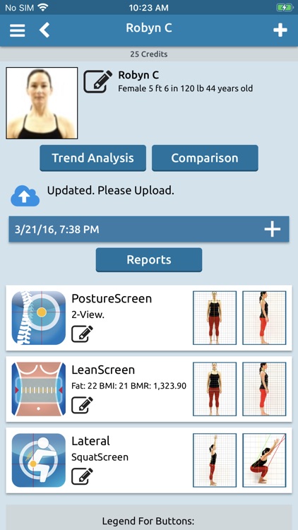 PostureScreen Mobile