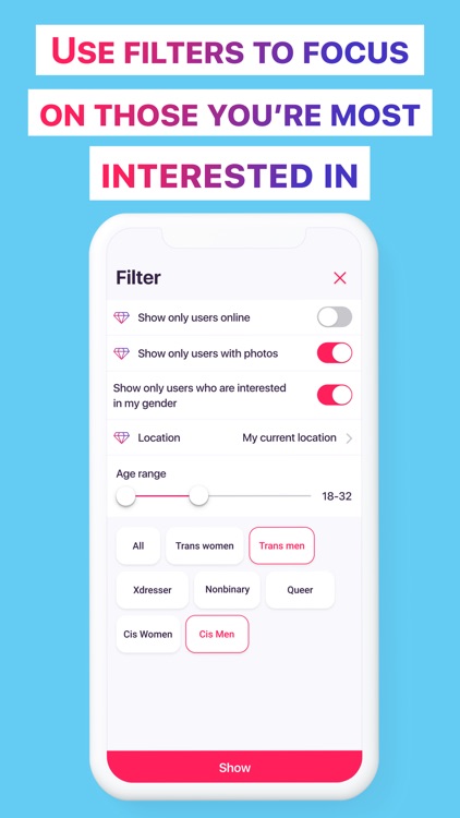 Fiorry: Transgender Dating screenshot-7