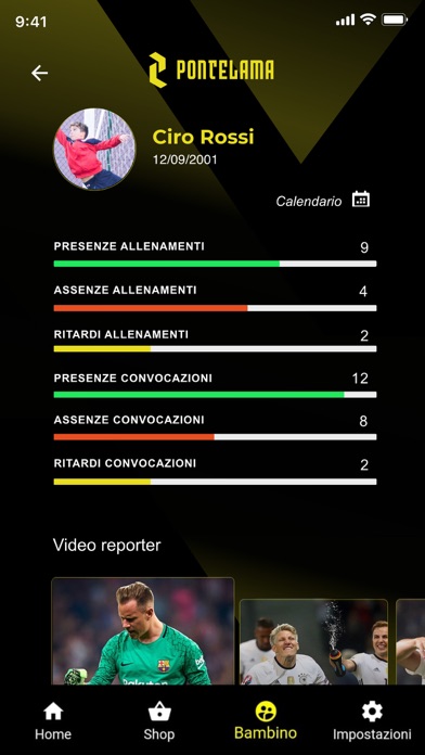 Screenshot of Pontelama - Scuola Calcio3
