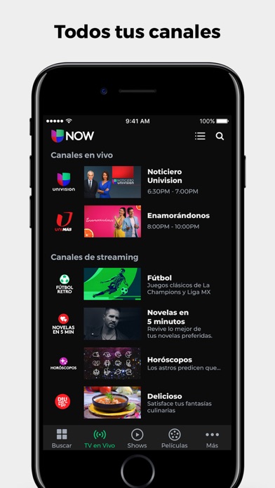 How to cancel & delete UnivisionNow En Vivo/On Demand from iphone & ipad 2