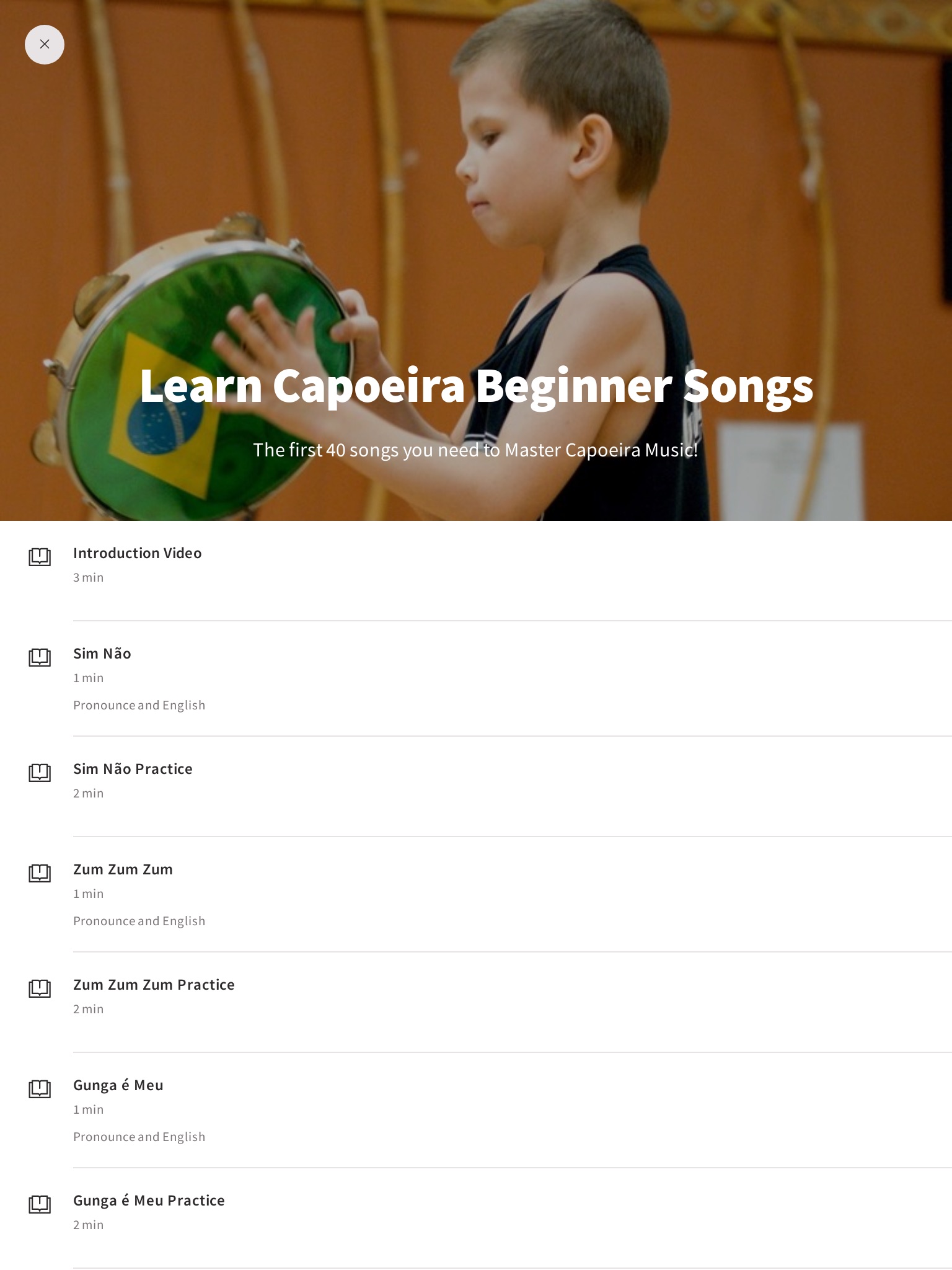 Learn Capoeira Music screenshot 4