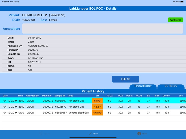 LabManager SQL POC