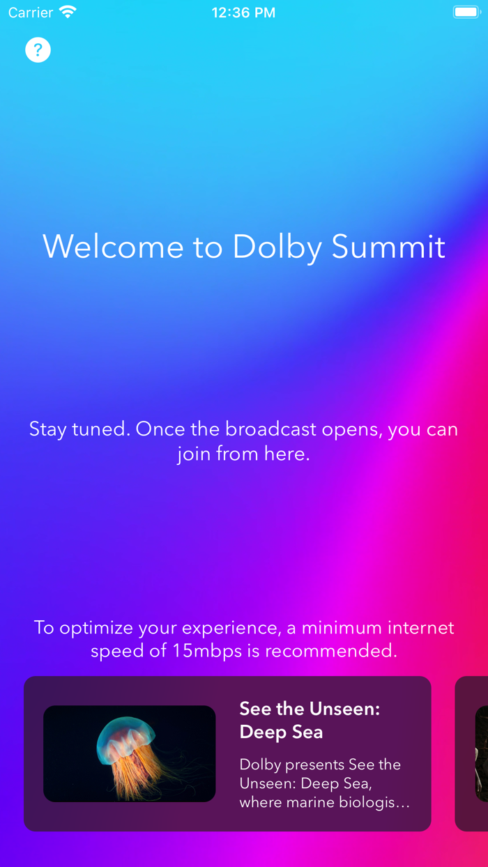 Dolby Summit