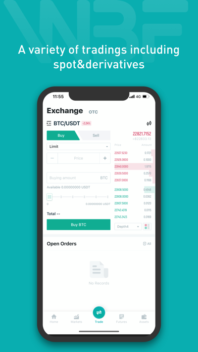 WBFex-Buy Bitcoin screenshot 3
