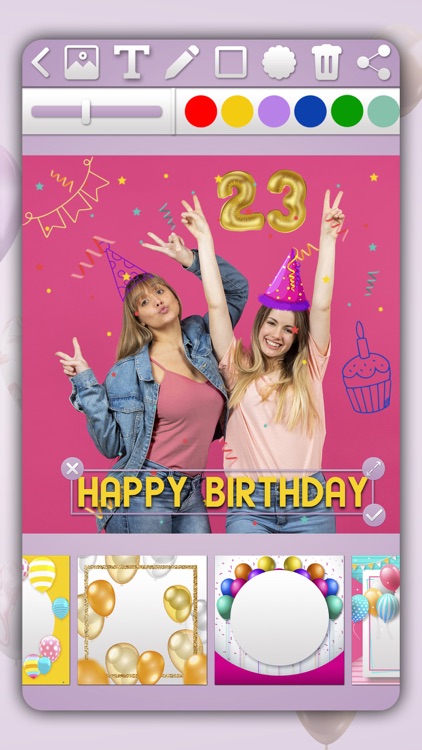 Birthday Frames Collection screenshot-3