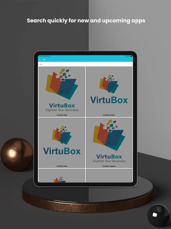VirtuApp Online Business store screenshot 2