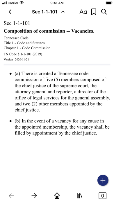 Tennessee Code by PocketLaw screenshot 2