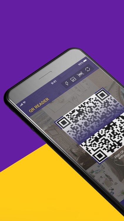QR Reader App - Create QR code