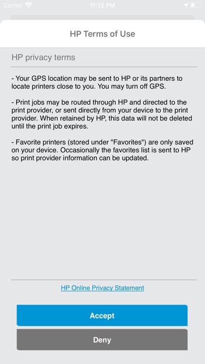 HP ePrint Enterprise screenshot-0