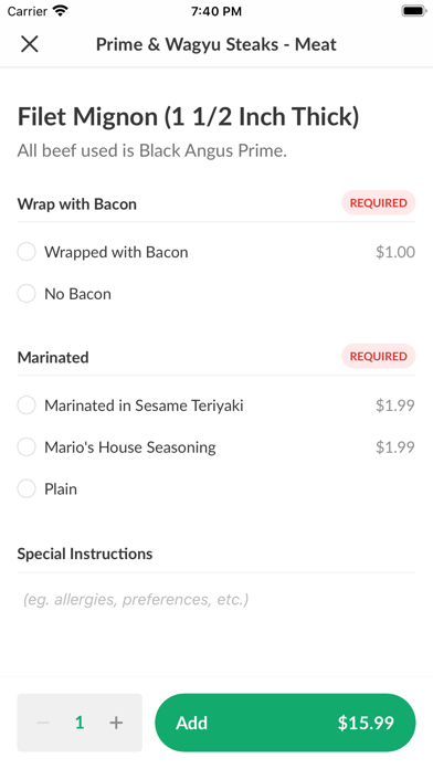 How to cancel & delete Mario's Meats & Gourmet Deli from iphone & ipad 4