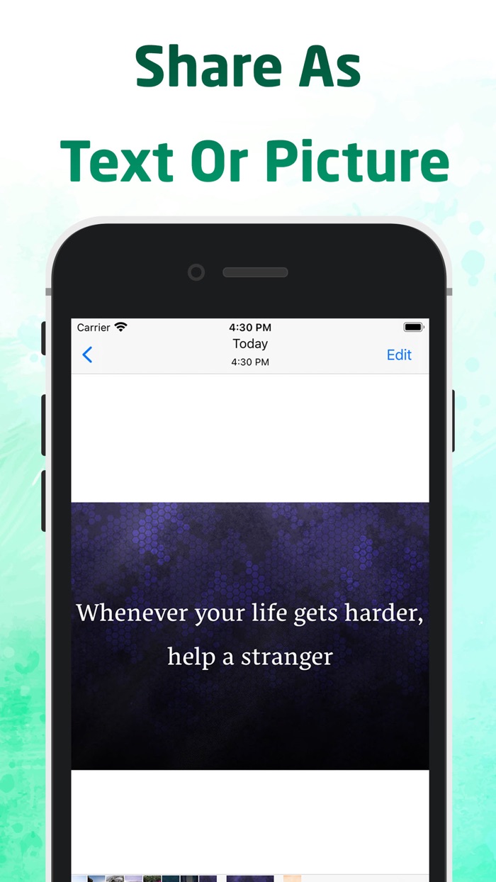 Positive Words Widget