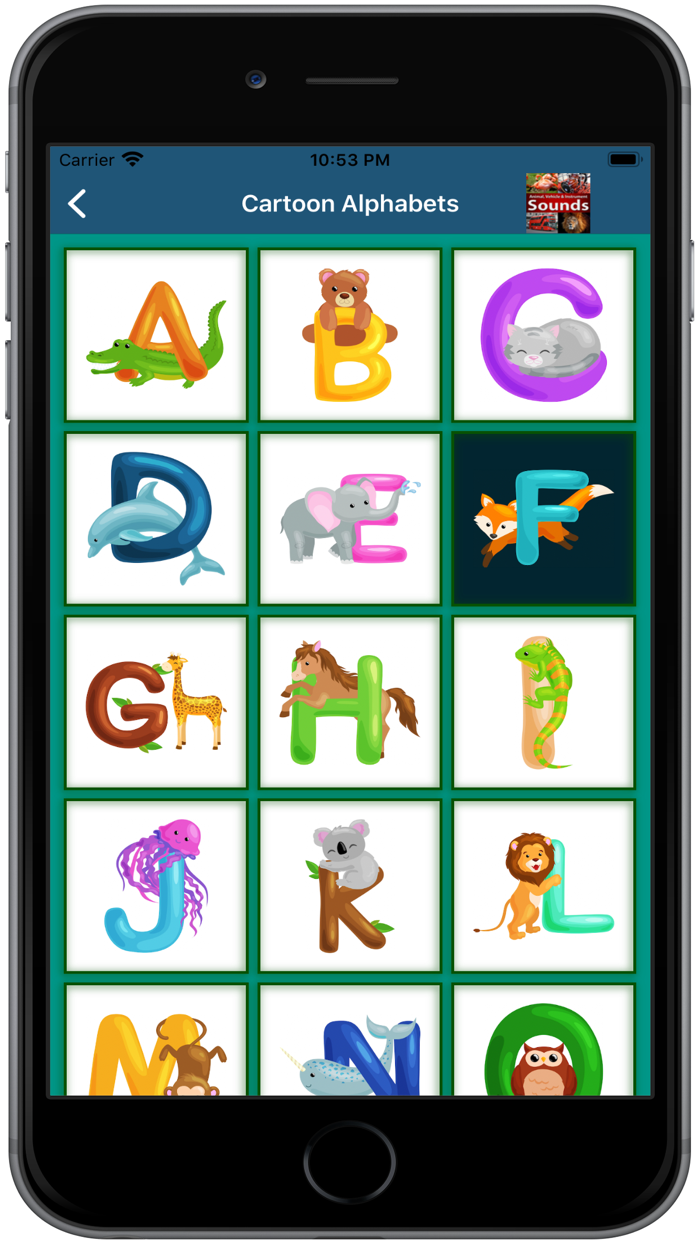 Nursery Letters  Words 4 Kids