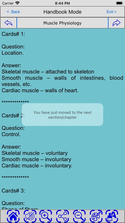 Anatomy & Physiology 22 topics screenshot-5