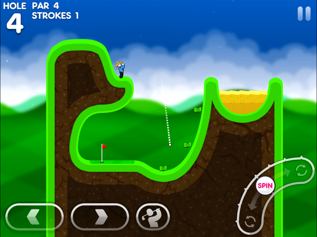 ‎Super Stickman Golf 3+ Screenshot