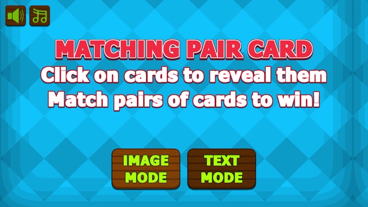 Matching Pair Card