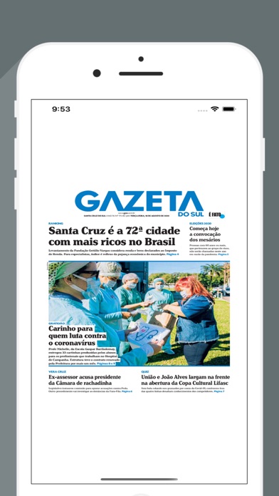 Gazeta do Sul Digital screenshot 3