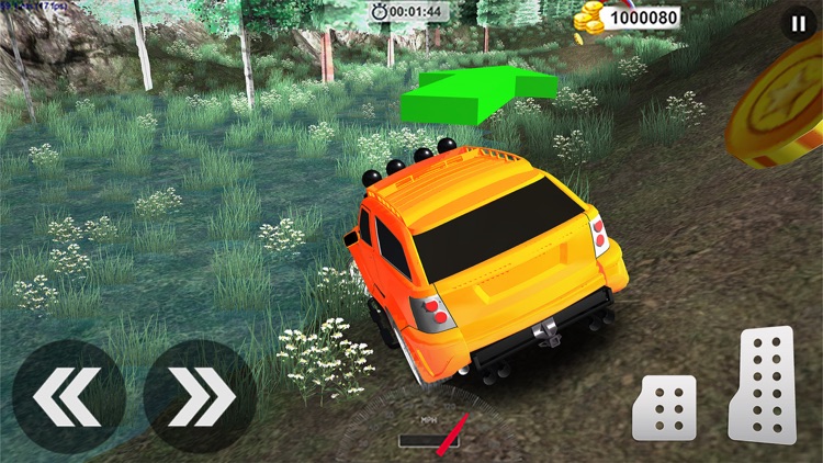 Offroad Jeep Car Hill Climbing