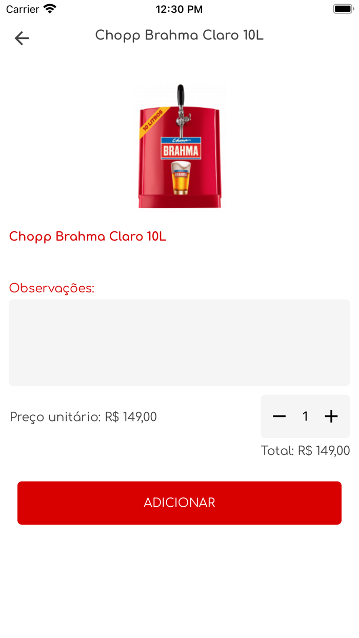Chopp Brahma Express