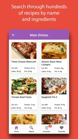 Game screenshot Pasta Recipes & Meals hack