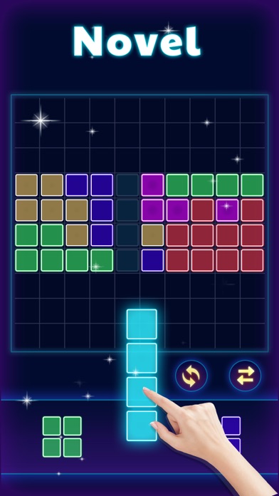 Glow Block Puzzle screenshot 4