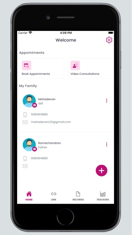 Geri Care Patient App