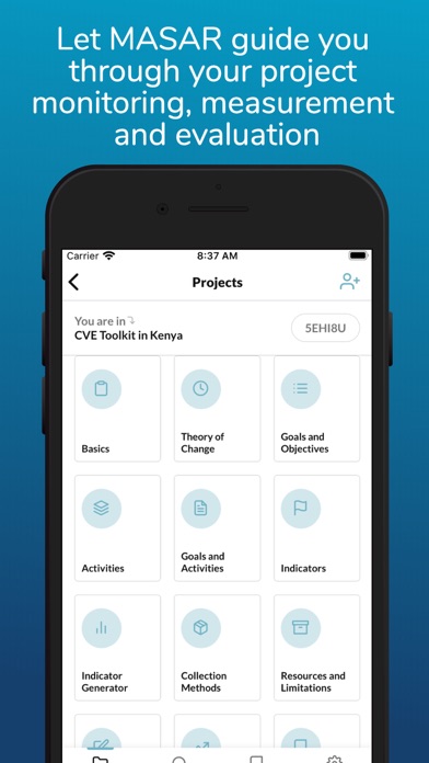 MASAR app screenshot 2