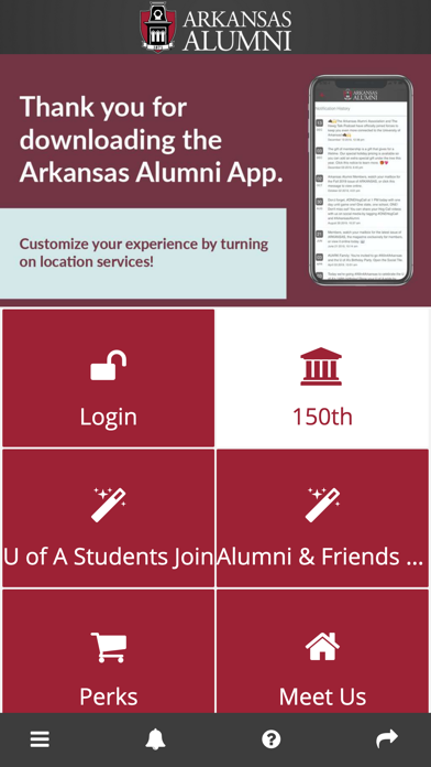 How to cancel & delete Arkansas Alumni from iphone & ipad 1