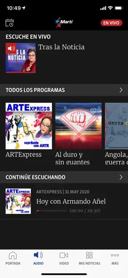 Game screenshot Radio Televisión Martí apk